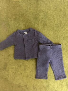 Janie and Jack Navy Baby Outfit